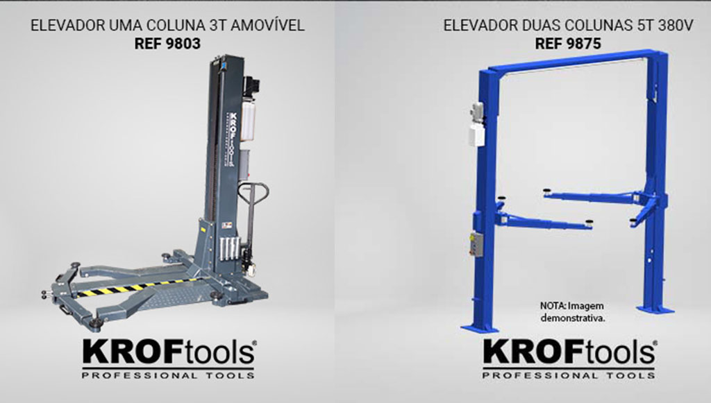 02 - Kroftools apresenta novos elevadores