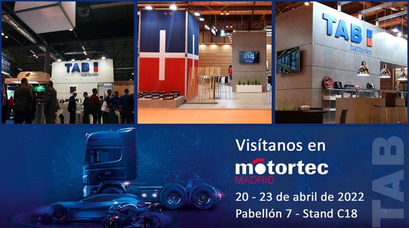 03 - TAB Batteries presente na Motortec Madrid 2022