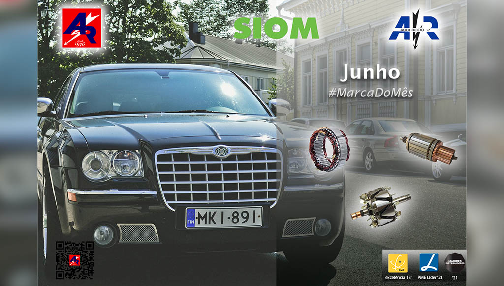 05 - SIOM é a marca do mês de junho na Auto Recto