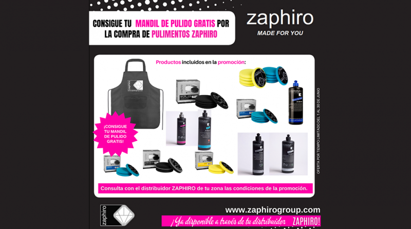 06 - ZAPHIRO oferece avental na compra produtos polimento