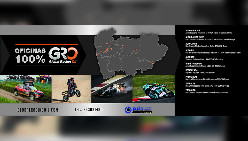 07 - Global Racing Oil chega a Portugal com 10 oficinas