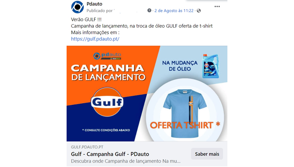 08 - PDAuto relança GULF com campanha especial