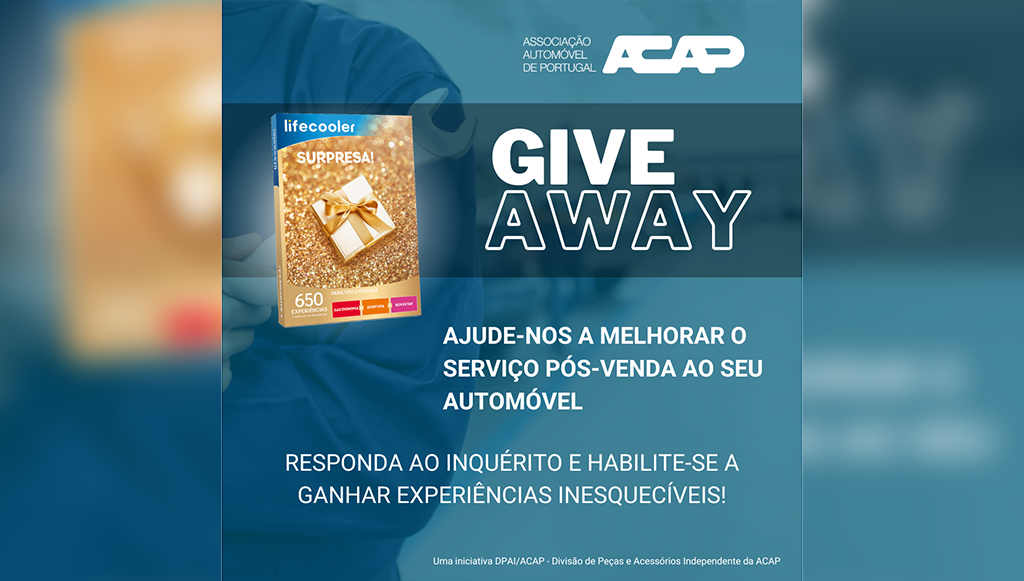 09 - ACAP promove concurso Ajude nos a melhorar o serviço pós venda ao seu automóvel