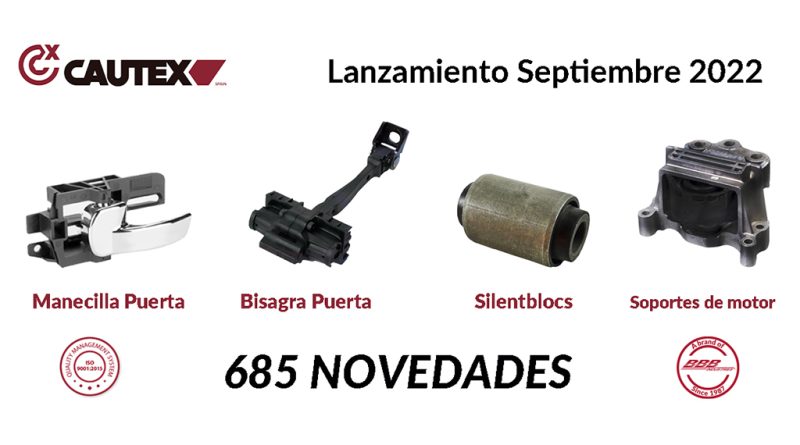 09 - Cautex lança 685 novas referências