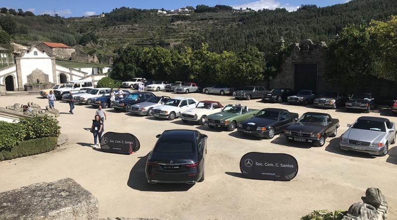 09 - Clássicos Mercedes Benz desfilam pelo Norte de Portugal