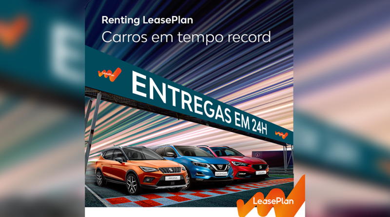 09 - LeasePlan lança nova campanha Carros em tempo recorde. Entregas em 24h