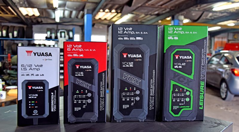 09 - YUASA apresenta nova gama de carregadores de baterias inteligente YCX