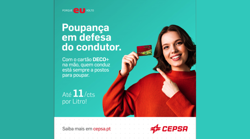 10 - Cartão DECO vale desconto 11 cêntimos por litro