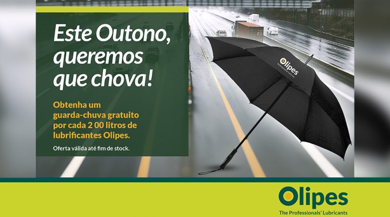 10 - Olipes oferece guarda chuvas na compra de lubrificantes