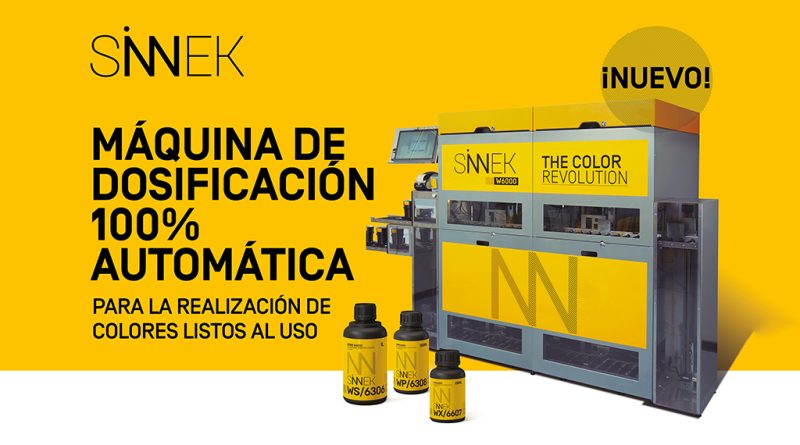 10 - SINNEK revoluciona mercado com máquina dosagem cor