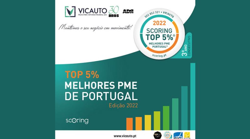 10 - Vicauto recebe distinção 22Top 5� Melhores PME de Portugal