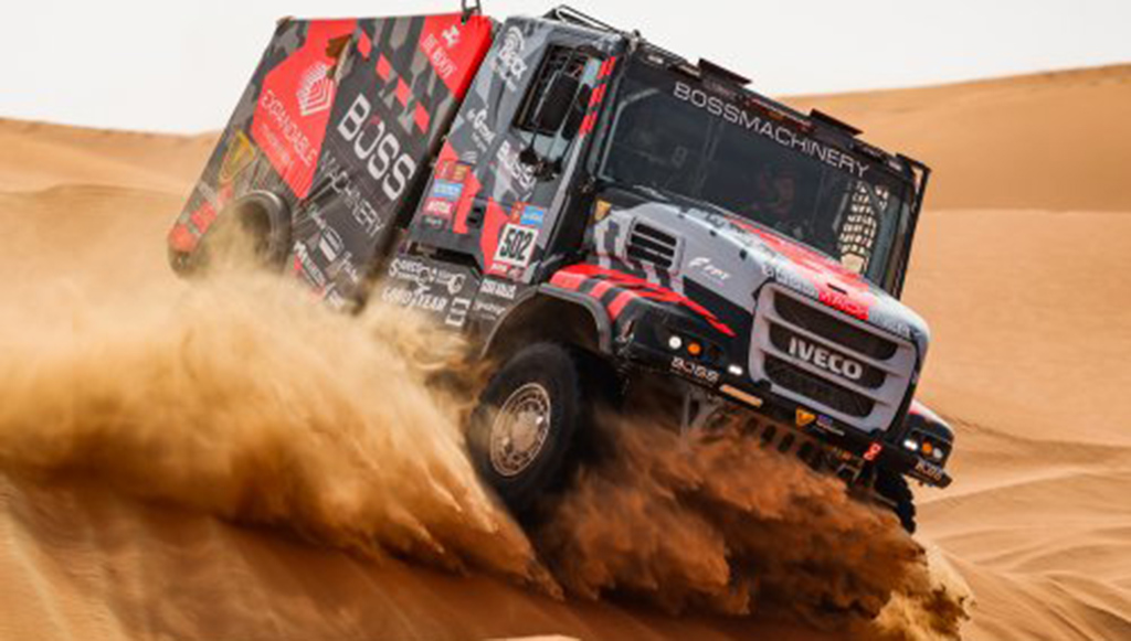 01 - IVECO Powerstar n.o 502 conquista o podio no Rally DAKAR