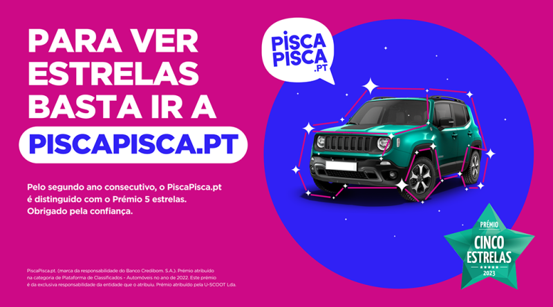 01 - PiscaPisca.pt conquista lugar no mercado com Premio Cinco Estrelas
