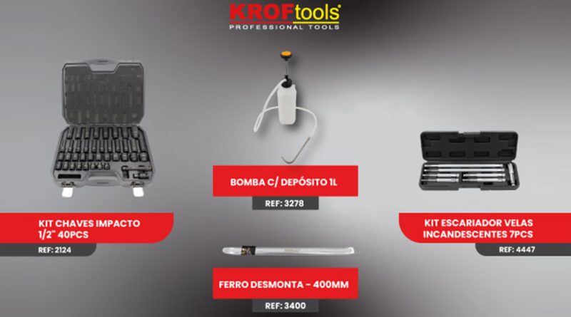 02 - KROFTools adiciona novos produtos ao catalogo