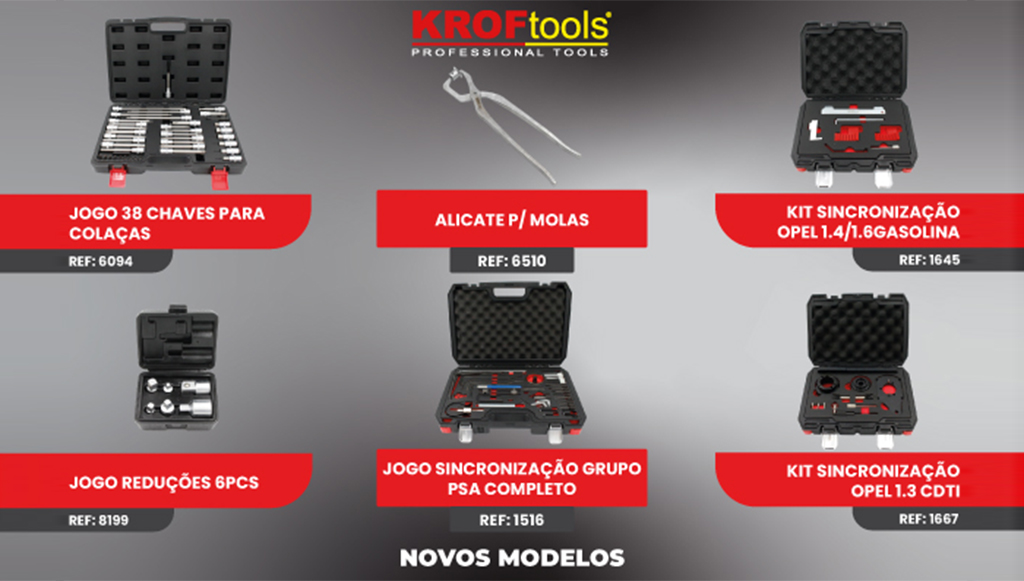 03 - KROFtools lanca ferramentas com novo design