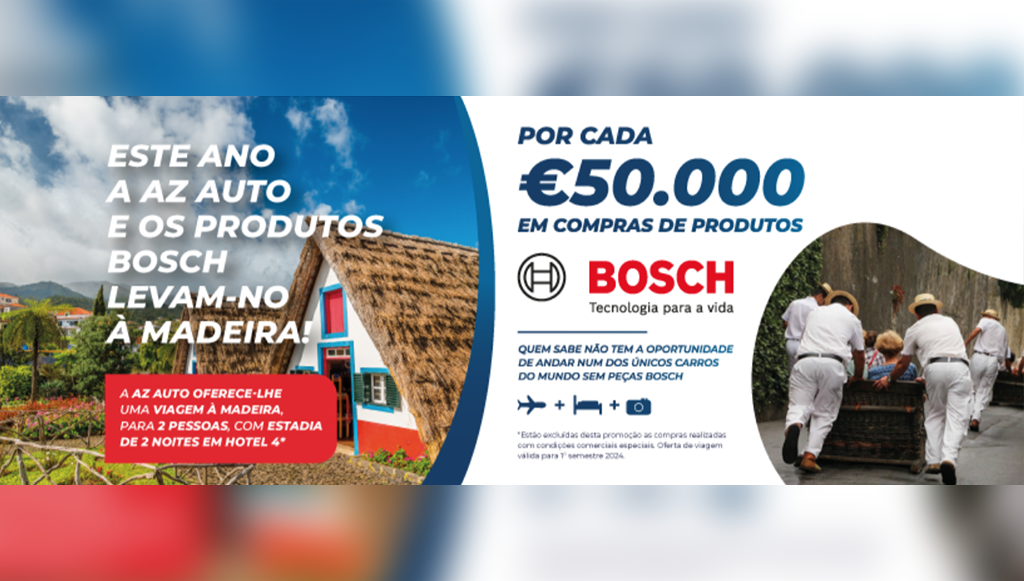 08 - Com a AZ Auto e os produtos Bosch vai a Madeira 1