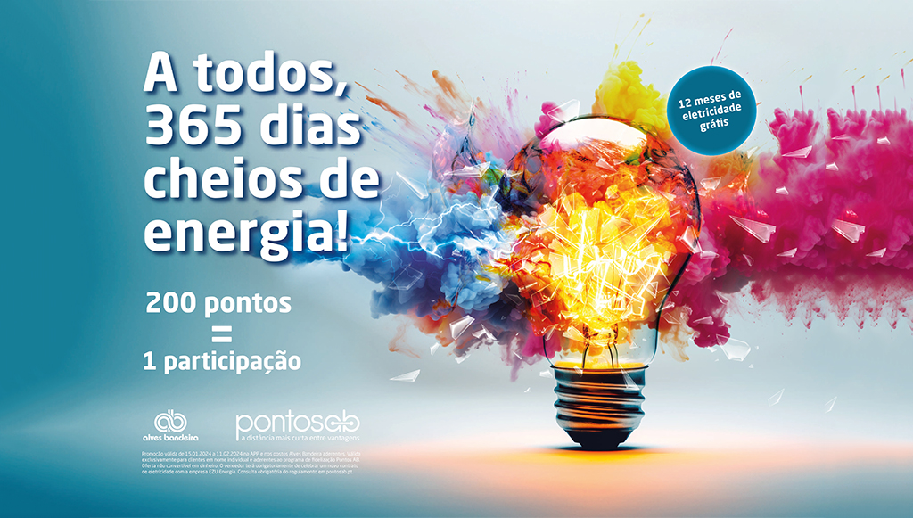 01 - Alves Bandeira lanca campanha com oferta de 12 meses de eletricidade gratis