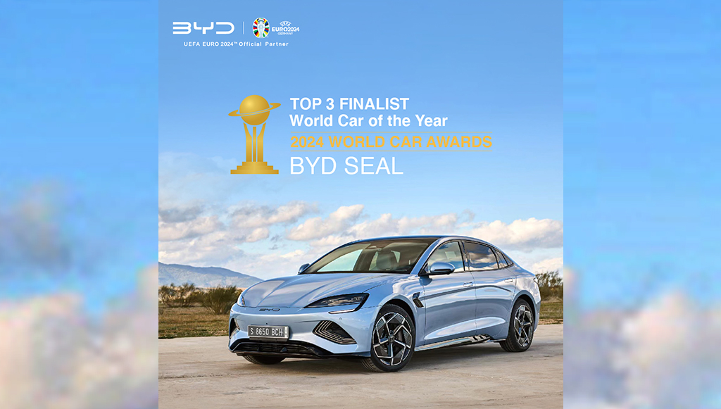 02 - BYD entre os tres finalistas dos World Car Awards 2024