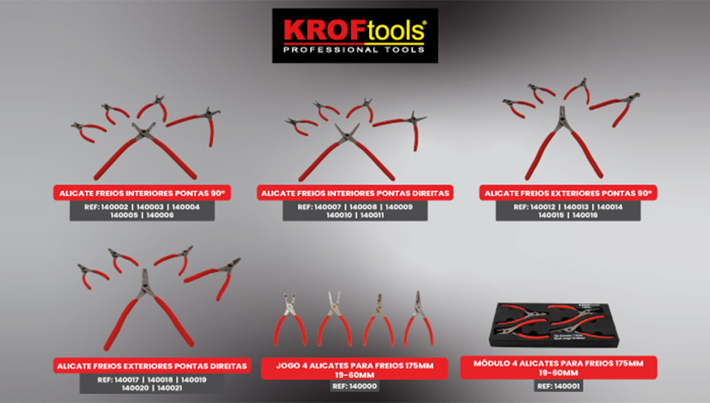 05 - KROFtools adiciona novos alicates de freios ao portfolio