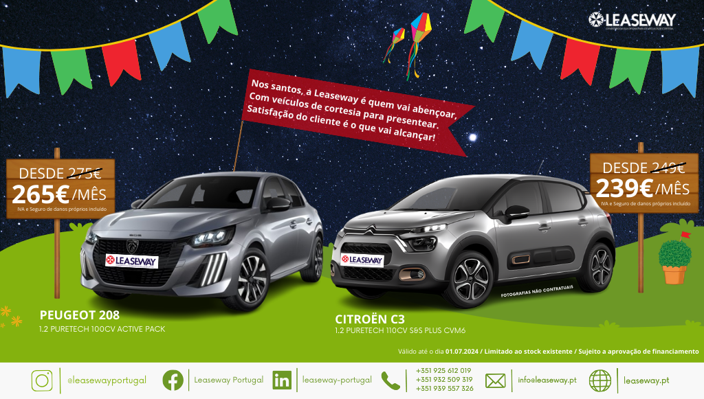 05 - Leaseway festeja os Santos Populares com ofertas especiais 
