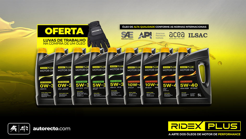 02 - Auto Recto adiciona oleos Ridex ao catalogo