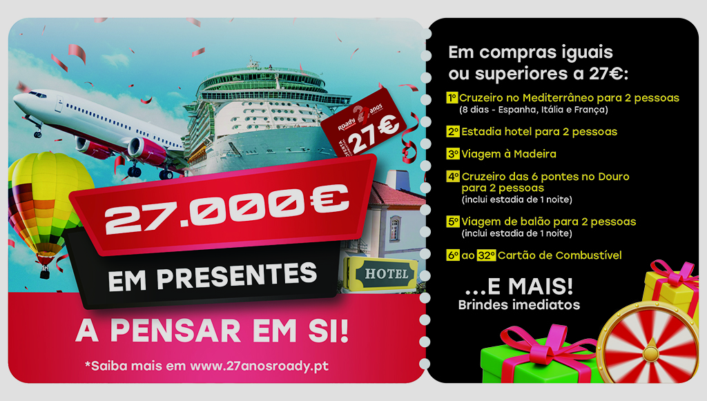 06 - Roady celebra 27 anos com 27 mil euros em premios