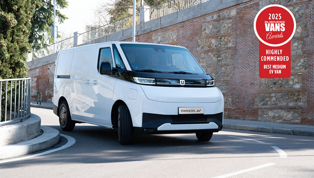 07 - Farizon SuperVAN reconhecida nos Business Vans Awards 2025