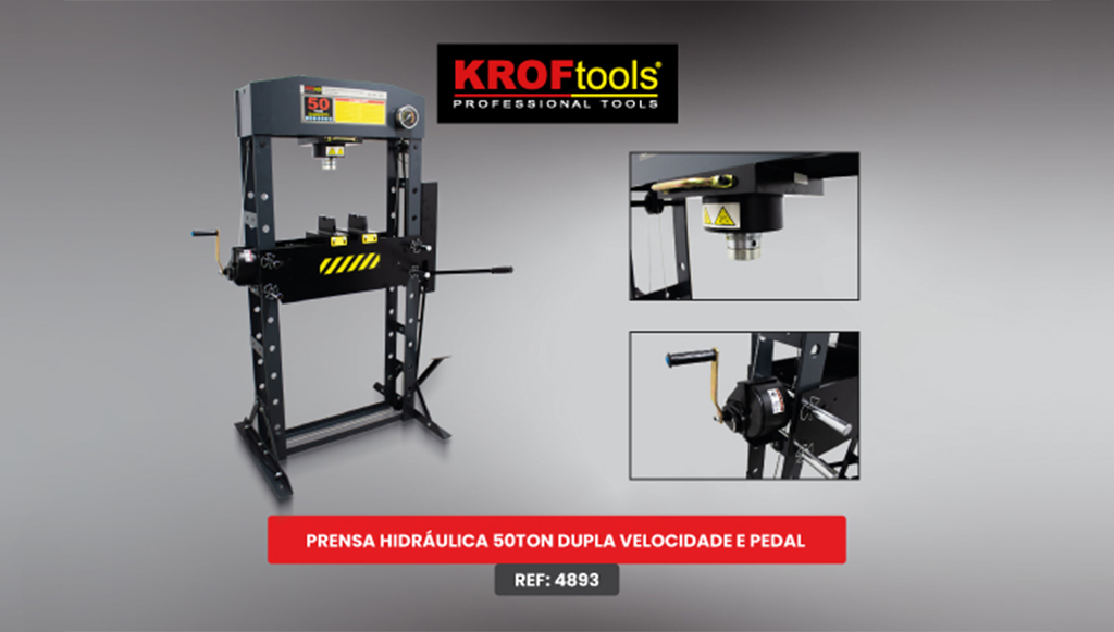 09 - Kroftools apresenta nova prensa hidraulica de 50 toneladas