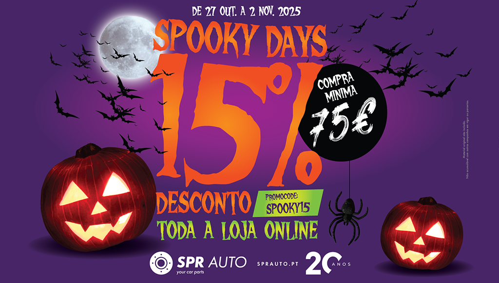 10 - SPR AUTO lanca campanha de Halloween com 15 de desconto