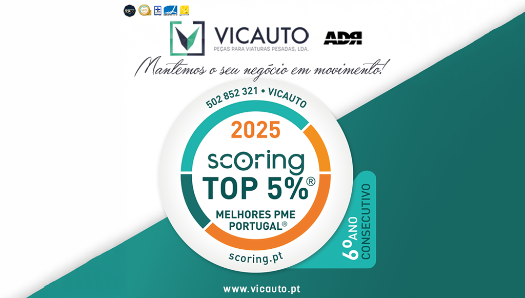 10 - Vicauto reconhecida com Certificado SCORING 2025