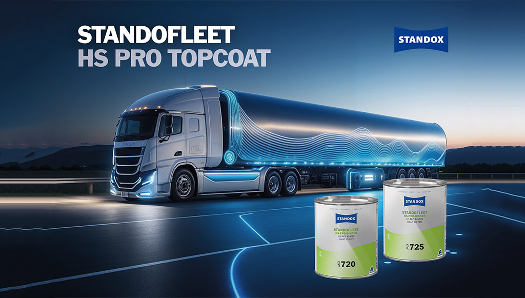 11 - Axalta lanca Standox Standofleet HS Pro Topcoat na Europa