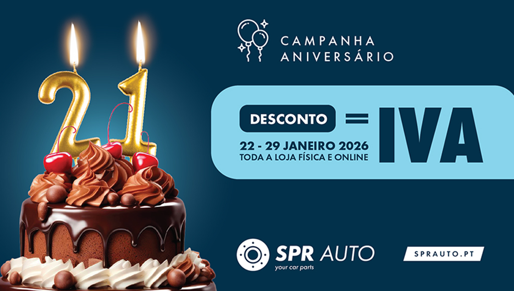 01 - SPR Auto celebra 21 anos com desconto igual ao IVA