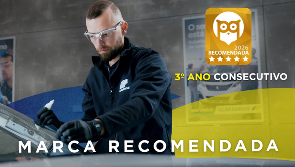 Glassdrive volta a ser Marca Recomendada em 2026