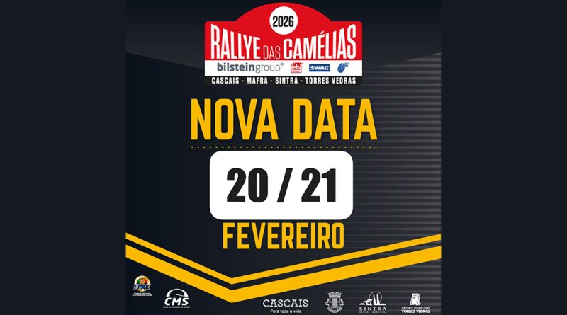 02 - Rallye das Camelias adiado para 20 e 21 de fevereiro