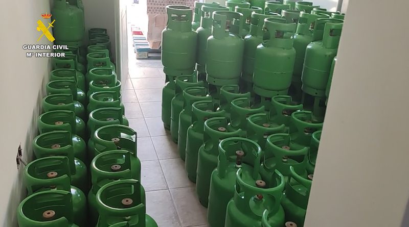 Guardia Civil desmantela rede de tráfico de gases fluorados