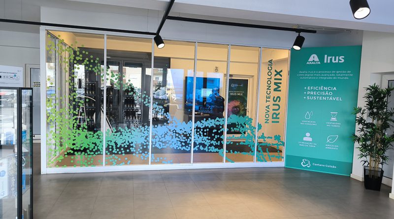 03 - Axalta instala Irus Mix na Caetano Colisao V. N. Gaia