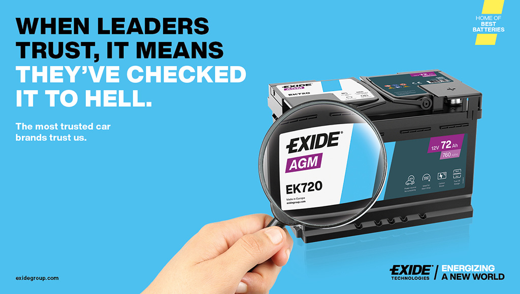 Exide lanca campanha 22Quando os Lideres Confiam22