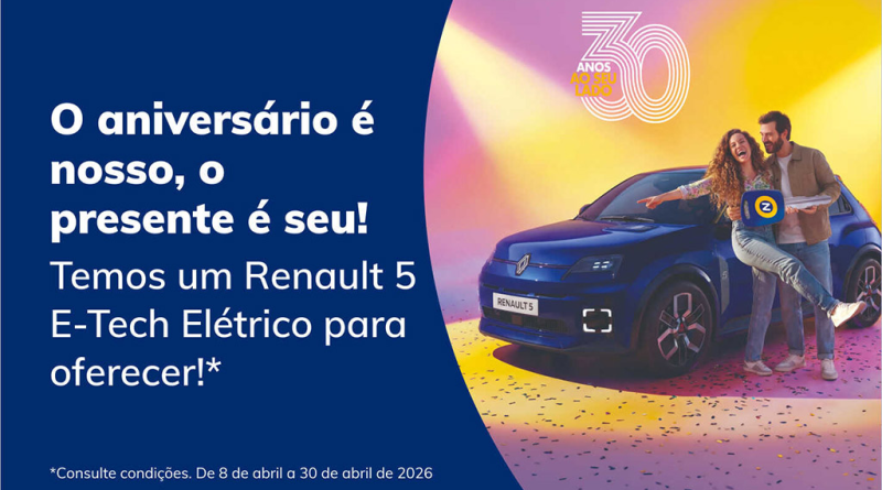 03 - Norauto assinala 30 anos com oferta de um Renault 5 Eletrico
