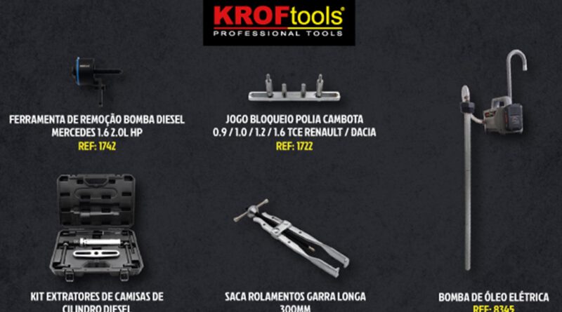KROFtools reforça portefólio com novas ferramentas