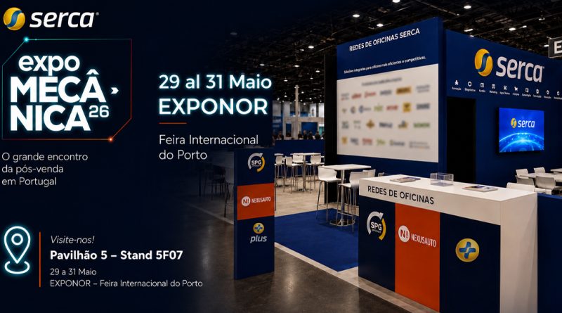 Grupo Serca leva inovação e formação à expoMECÂNICA