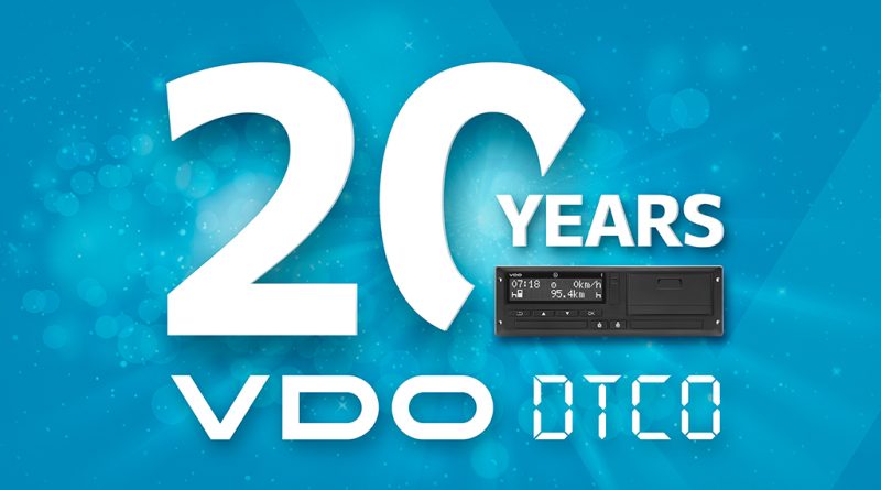 Aumovio celebra 20 anos do Tacógrafo Digital VDO