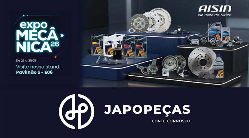 Japopeças e AISIN reforçam parceria histórica na expoMECÂNICA