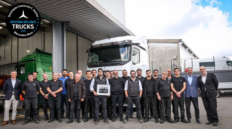 Soc. Com. C. Santos vence prémio Mercedes-Benz Trucks