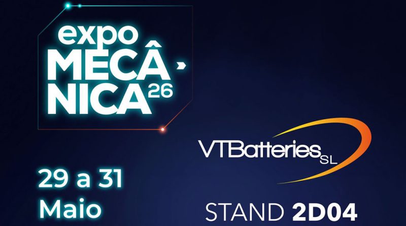 VTBatteries apresenta operação em Portugal na expoMECÂNICA