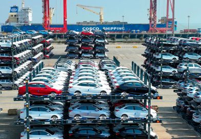 Importação de automóveis sobre 62,7% em quatro anos