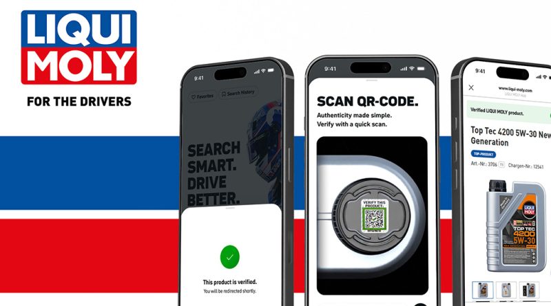 LIQUI MOLY reforça autentificação dos lubrificantes
