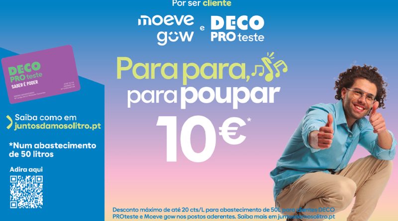 Moeve e DECO PROteste ajudam a poupar no combustível
