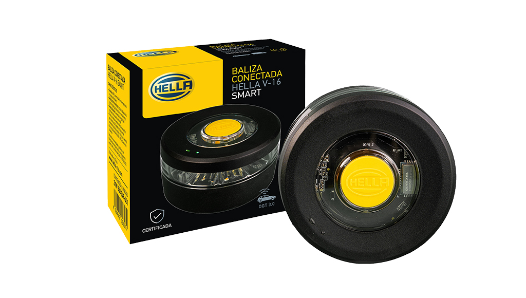 HELLA lança sinalizador V-16 SMART