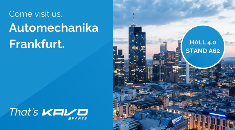 Kavo Parts celebra 40 anos na Automechanika Frankfurt