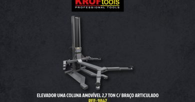 KROFtools lança elevador de uma coluna amovível